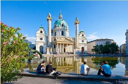 Operngasse-Karlsplatz Lejlighed Wien Eksteriør billede